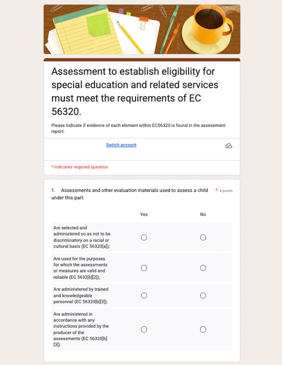 Self-Assessment Resources